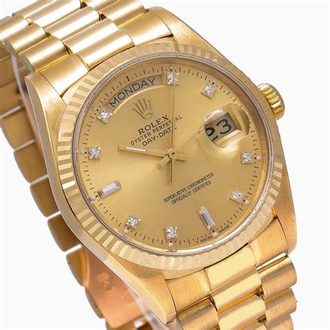 rolex day date preowned|used Rolex 41mm day date.